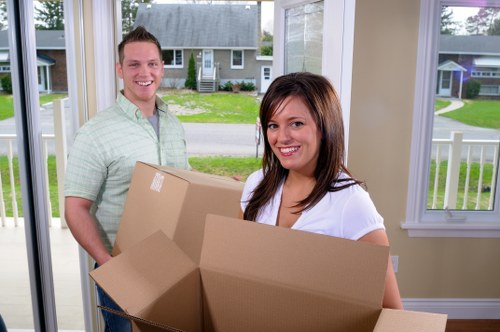 Removal company helping with a Stockwell home move