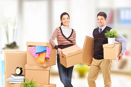 Local moving team handling residential packing in Stockwell