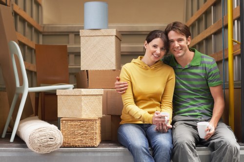 Van load and cubic-yard rate example for Stockwell removals