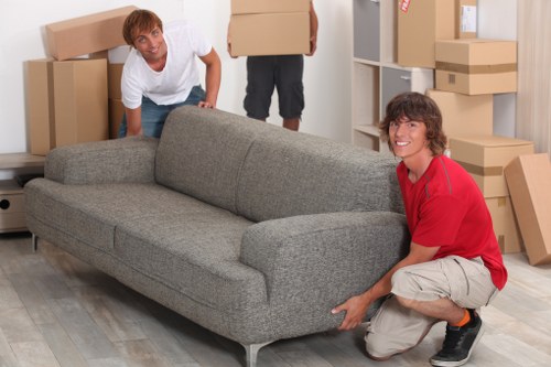 Careful transport of furniture from a flat in Stockwell