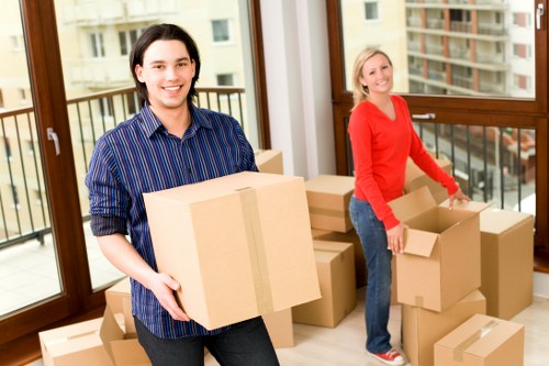 Retail stock and office equipment being relocated in Stockwell